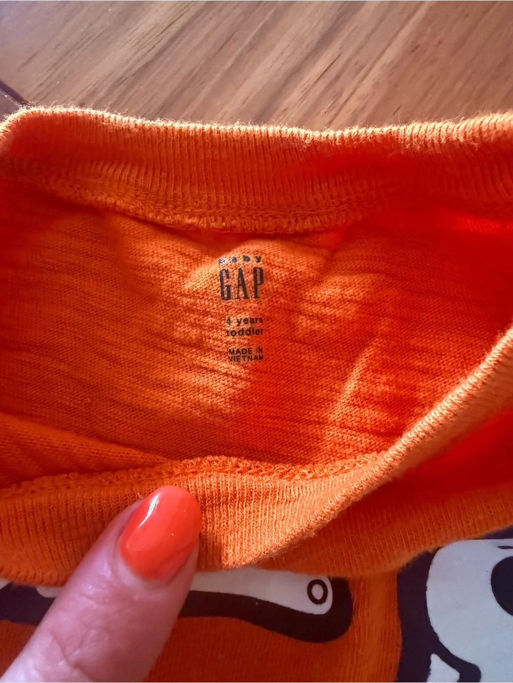 GAP bright orange